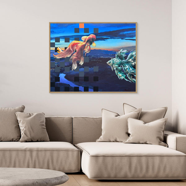 Canvas print - Fiskar 2
