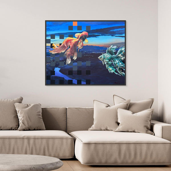 Canvas print - Fiskar 2