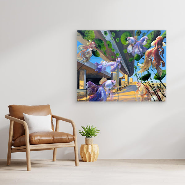 Canvas Print - Fiskar 1