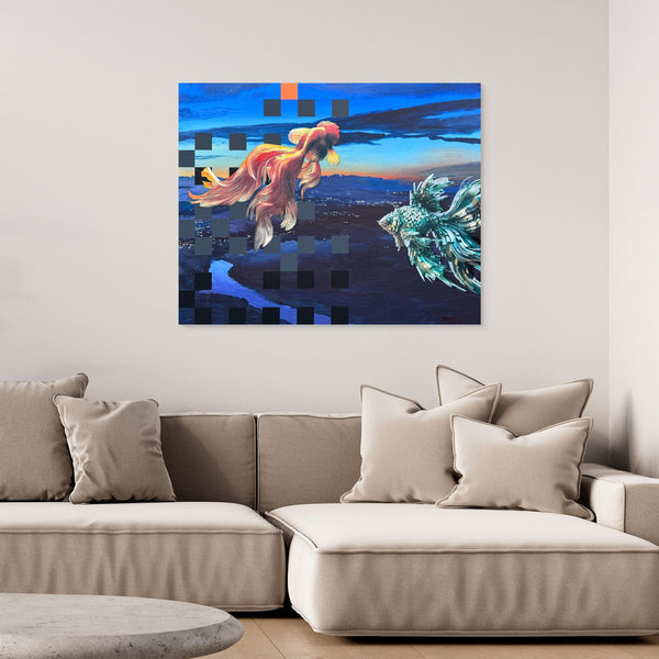 Canvas print - Fiskar 2