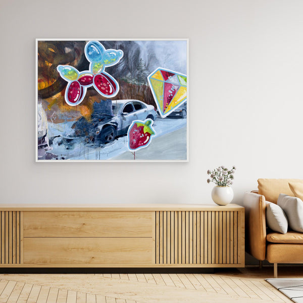 Canvas print - Stickers 1