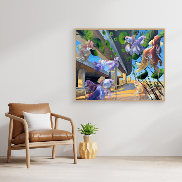 Canvas Print - Fiskar 1