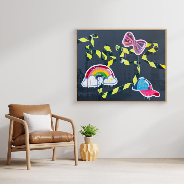 Canvas print - Stickers 2