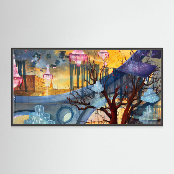 Canvas Print - Staden Stockholm