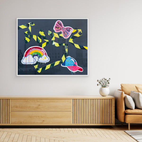 Canvas print - Stickers 2