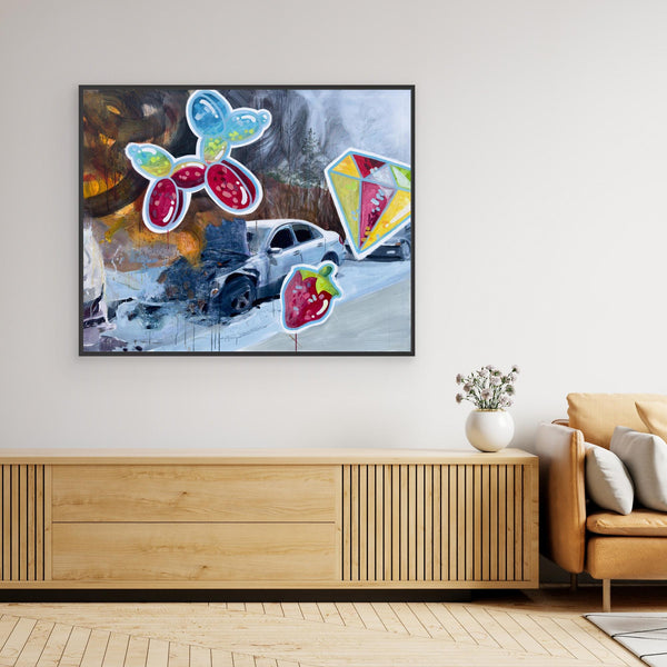 Canvas print - Stickers 1