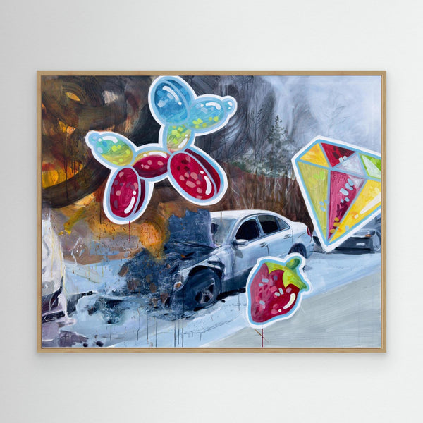 Canvas print - Stickers 1