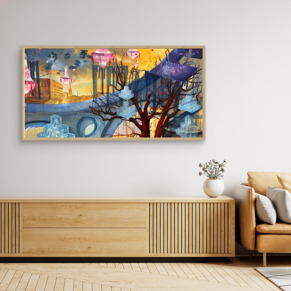 Canvas Print - Staden Stockholm