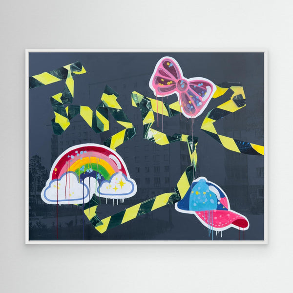 Canvas print - Stickers 2