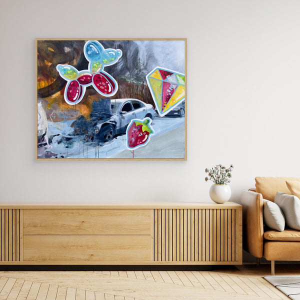 Canvas print - Stickers 1