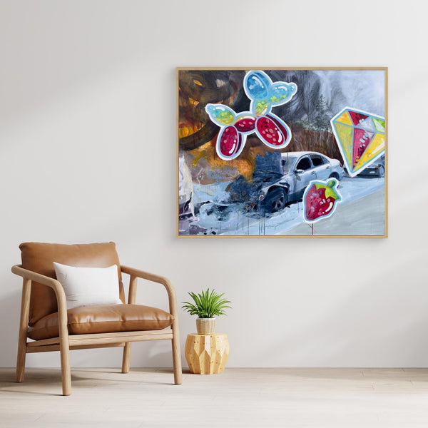 Canvas print - Stickers 1