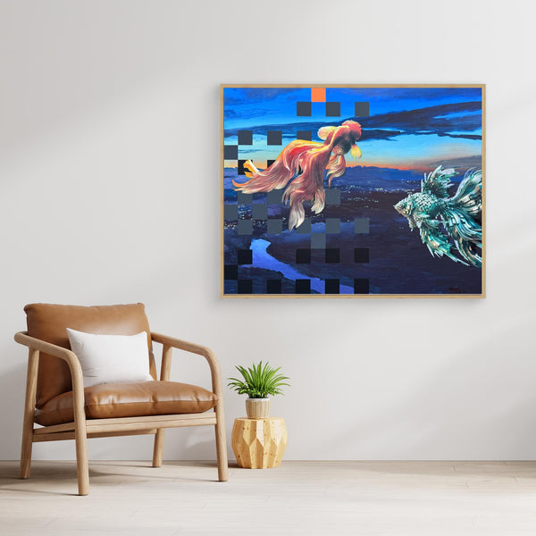 Canvas print - Fiskar 2