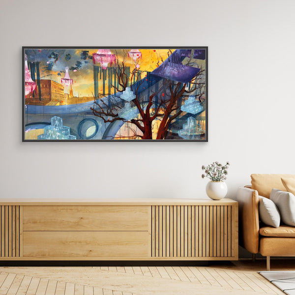 Canvas Print - Staden Stockholm