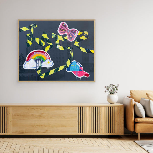 Canvas print - Stickers 2