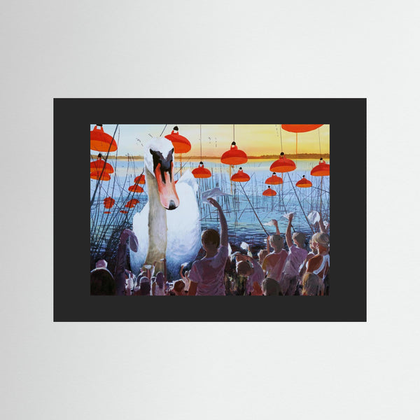 Fine Art Print - En värld av svanar 6