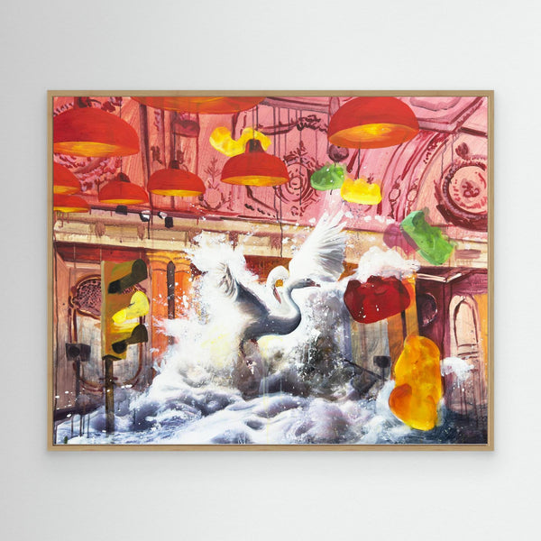 Canvas print - En värld av svanar 7