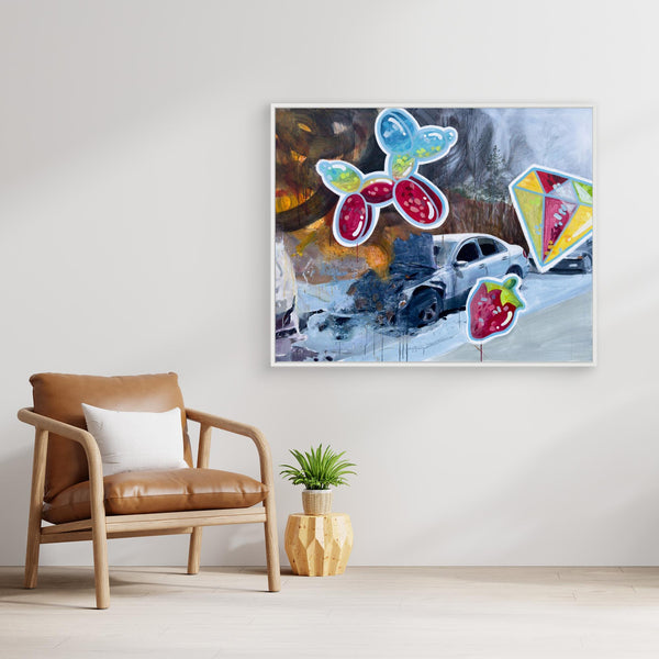 Canvas print - Stickers 1