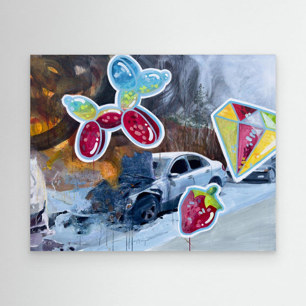 Canvas print - Stickers 1