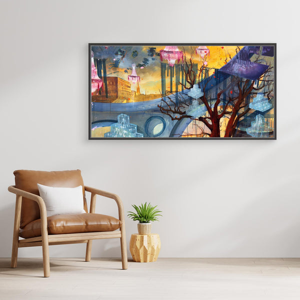 Canvas Print - Staden Stockholm