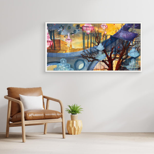 Canvas Print - Staden Stockholm