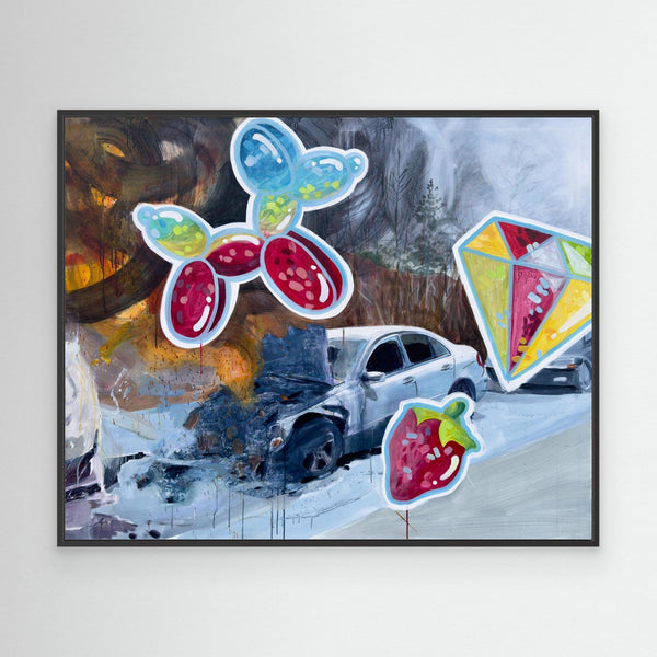 Canvas print - Stickers 1
