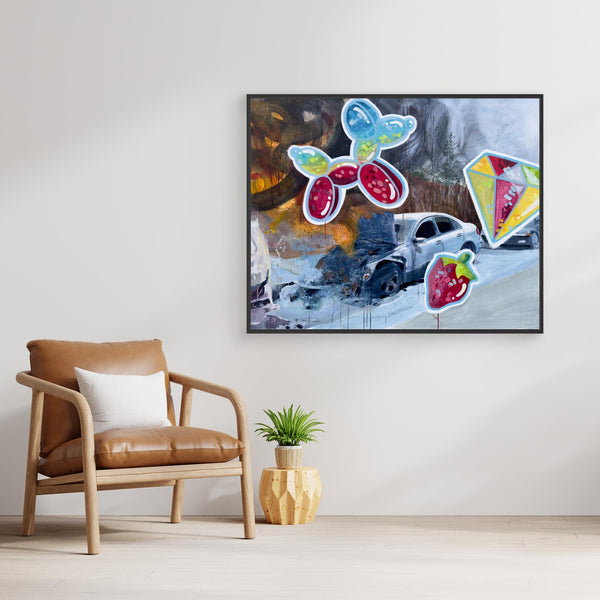 Canvas print - Stickers 1