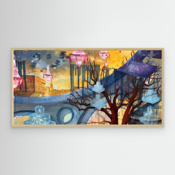 Canvas Print - Staden Stockholm