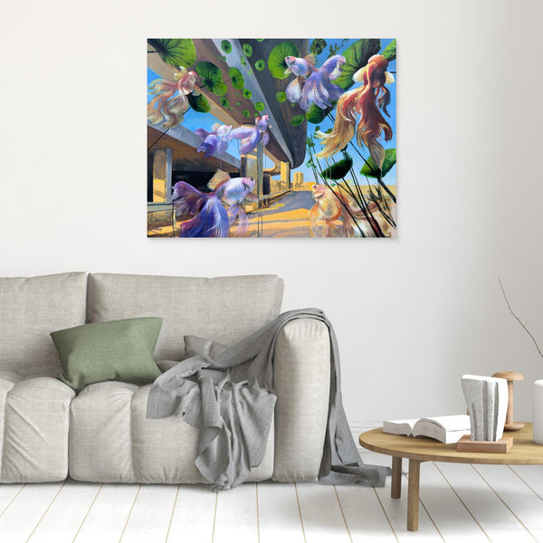 Canvas Print - Fiskar 1