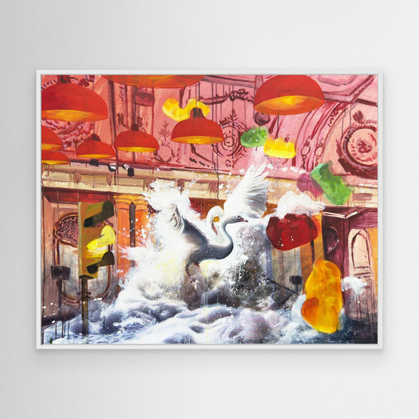 Canvas print - En värld av svanar 7