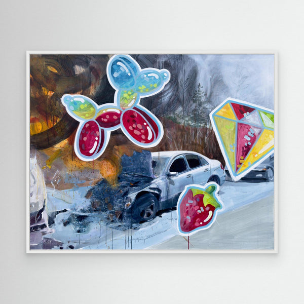 Canvas print - Stickers 1