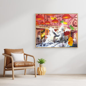 Canvas print - En värld av svanar 7