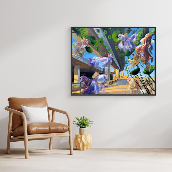 Canvas Print - Fiskar 1