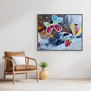 Canvas print - Stickers 1